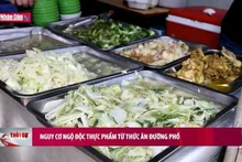 Nguy cơ ngộ độc thực phẩm từ thức ăn đường phố