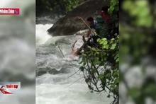 Lai Châu: Tìm thấy nạn nhân bị lũ cuốn khi qua đập tràn
