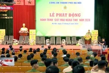 Công an Thủ đô phát động hành trình ''giọt máu nghĩa tình''