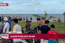 Ba người tử vong khi đi tắm biển
