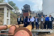 Cục Thủy lợi kiểm tra công tác chuẩn bị lấy nước gieo cấy tại thành phố Hà Nội.