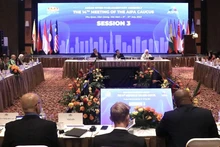 Hội nghị Nhóm tư vấn AIPA lần thứ 14 được Quốc hội Việt Nam tổ chức. (Ảnh TTXVN)