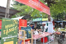 Một điểm bán hàng bình ổn giá.
