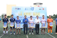 Đại diện các đội bóng tại vòng loại khu vực Đà Nẵng.