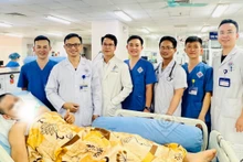 Bệnh nhân M.Đ.T được cứu sống khi bị nhiều vết đâm thấu tim ngừng tuần hoàn.