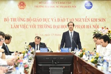 Toàn cảnh buổi làm việc