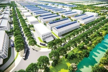 Mô hình Khu công nghiệp Hiệp Thạnh rộng gần 500ha tại Tây Ninh.