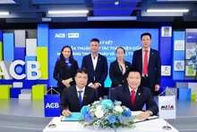 Lãnh đạo ACB và MISA ký kết thỏa thuận hợp tác toàn diện hỗ trợ doanh nghiệp chuyển đổi số.