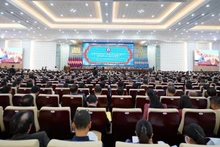 Toàn cảnh Hội nghị lần thứ 45 Ban Chấp hành Trung ương CPP khóa 5. (Ảnh: Fresh News)