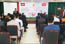 Diễn đàn Doanh nghiệp Việt Nam-Campuchia khu vực tây bắc Campuchia năm 2023.