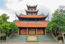 Chùa Tiêu Dao (xã Bát Tràng, huyện Gia Lâm, Hà Nội) ghi dấu tinh hoa làng gốm Giang Cao và Bát Tràng.