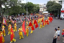 Lễ hội được tổ chức tại không gian phố đi bộ hồ Hoàn Kiếm. (Ảnh: Chí Dũng)