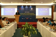 Quang cảnh buổi tập huấn.