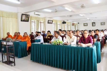 Các đại biểu dự Hội nghị tập huấn.