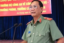 Thiếu tướng Bùi Bé Tư. (Ảnh: Công an An Giang)