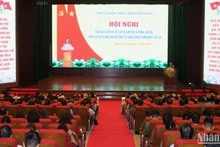 Quang cảnh hội nghị.