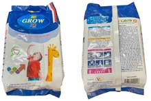 Hình ảnh sản phẩm sữa SP-Milk GROW IQ. (Ảnh: Phụ huynh học sinh cung cấp)