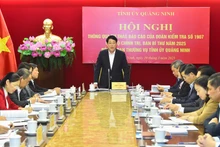 Chủ tịch nước Lương Cường chủ trì Hội nghị thông qua Dự thảo Báo cáo của Đoàn kiểm tra số 1907 của Bộ Chính trị, Ban Bí thư năm 2025 đối với Ban Thường vụ Tỉnh ủy Quảng Ninh.