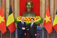 Chủ tịch nước Lương Cường và Nhà vua Vương quốc Bỉ Philippe.