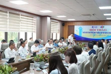 Toàn cảnh buổi hội thảo chuyển đổi số giữa Tổng công ty Quản lý bay Việt Nam và Tập đoàn FPT.