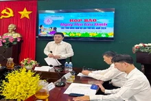 Ông Nguyễn Hữu Ngọc, Phó Chánh văn phòng Bộ Văn hóa, Thể thao và Du lịch giới thiệu những nội dung chính của Ngày hội.