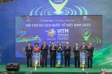 Hội chợ VITM Hà Nội 2025 khai mạc với chủ đề “Phát triển điểm đến xanh, nâng tầm du lịch Việt Nam”. 