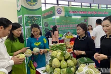 Các tỉnh triển khai đưa sản phẩm OCOP vào các hội chợ, tiếp cận với nhiều nguồn khách hàng. (Ảnh: NGỌC KHÁNH)