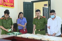 Một trong những đối tượng của chuyên án tại cơ quan điều tra.