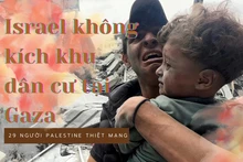 [Video] Israel không kích khu dân cư tại Gaza, ít nhất 29 người Palestine thiệt mạng