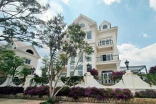 Một góc khu biệt thự Đà Lạt Five Star Happy Valley trên đường Nguyễn Du, thành phố Đà Lạt.