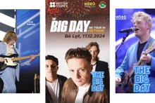 Nhóm nhạc The Big Day sẽ biểu diễn miễn phí tại Đà Lạt phục vụ khán giả.
