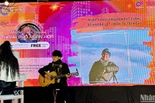 Phần giới thiệu về tác giả tham gia triển lãm - Nhiếp ảnh gia Nguyễn Tất Thắng.