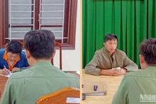 Lực lượng công an làm việc với một số quản trị nhóm kín có hoạt động báo “chốt” giao thông. 