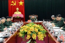 Quang cảnh hội nghị. Ảnh: Báo Quân đội Nhân dân