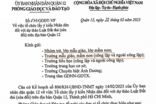 Văn bản gây ồn ào dư luận.