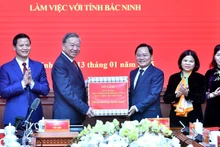 Tổng Bí thư Tô Lâm thăm và làm việc tại tỉnh Bắc Ninh.