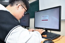 Thí sinh dự thi TSA 2024 (Ảnh: HUST)