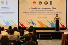 Lễ công bố Báo cáo nghèo đa chiều tại Việt Nam.