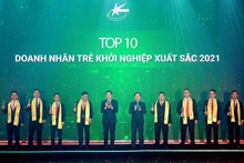 Lễ trao danh hiệu Doanh nhân trẻ khởi nghiệp xuất sắc gần đây nhất được tổ chức vào năm 2021. 