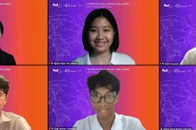 Những thí sinh chiến thắng tại vòng chung kết Cuộc thi Thử thách thương mại quốc tế FedEx Express/JA thường niên, khu Vực châu Á-Thái Bình Dương, Trung Đông và châu Phi (AMEA).