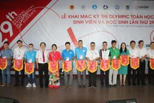 Lễ khai mạc Olympic Toán học toàn quốc đã được diễn ra tại giảng đường lớn Trường đại học Sư phạm Huế. 