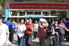 Thí sinh Đà Nẵng tại Kỳ thi tốt nghiệp trung học phổ thông năm 2024. (Ảnh: ANH ĐÀO)