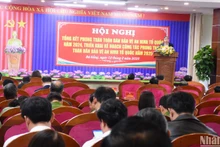 Quang cảnh hội nghị chiều 12/2. (Ảnh: ANH ĐÀO)