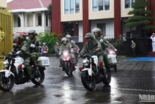 Công an thành phố Đà Nẵng kiện toàn tổ chức bảo đảm không bỏ trống địa bàn. (Ảnh: ANH ĐÀO)