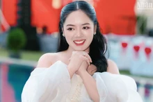 Ca sĩ Lý Ánh Nguyên. (Ảnh: ANH ĐÀO)