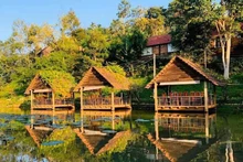 Khu du lịch Ako Dhong được nhiều du khách ghé thăm khi đến với thành phố Buôn Ma Thuột.