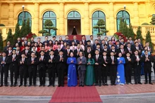 Phó Chủ tịch nước Võ Thị Ánh Xuân gặp mặt, tuyên dương đoàn học sinh đoạt giải Olympic và Khoa học kỹ thuật quốc tế năm 2024.