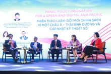 Các đại biểu tham gia phiên thảo luận của Diễn đàn ACCA châu Á-Thái Bình Dương.