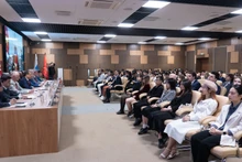 Hội thảo thu hút đông đảo đại biểu tham dự. (Ảnh: THANH THỂ)