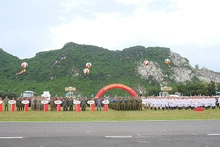 Lực lượng chuẩn bị tham gia hoạt động gìn giữ hòa bình Liên hợp quốc của các nước tại chương trình.